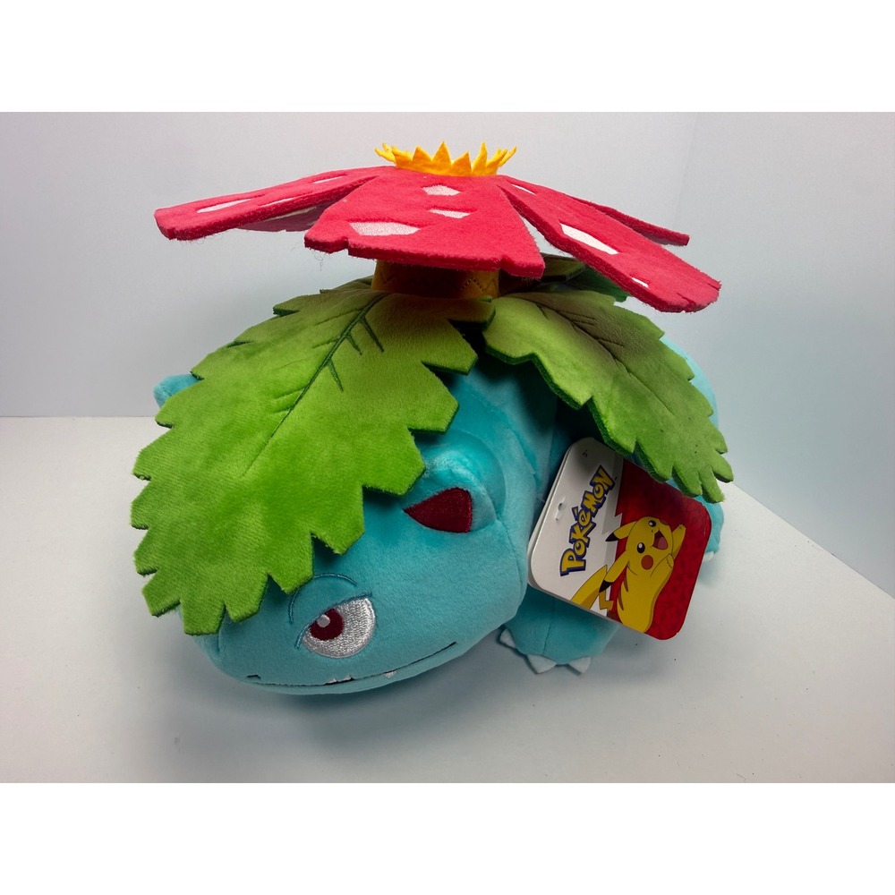 Pokemon Venusaur Plush Stuffed Animal 12 Inch Jazwares New with Tags 2025